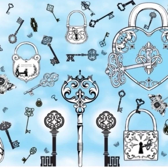 25 10x13 Poly Mailers Totally Random Variety Bundle Keys, Gems, Tie-Dye,Balloons - Picture 2 of 6